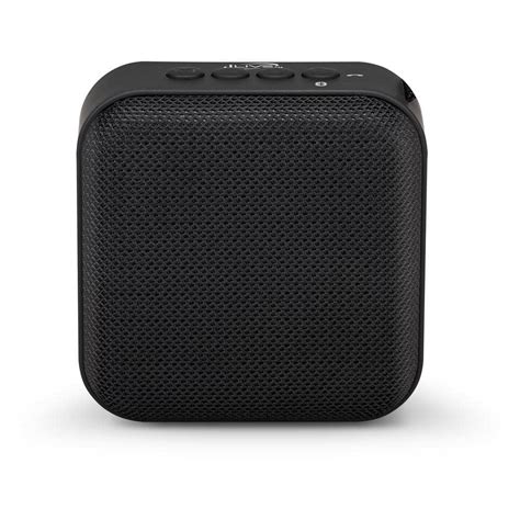 Ilive Portable Bluetooth Wireless Fabric Speaker In Black Isb20b The Home Depot