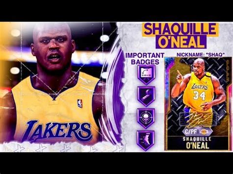 G O A T Galaxy Opal Shaq Gameplay Is He The New Best Center In Nba