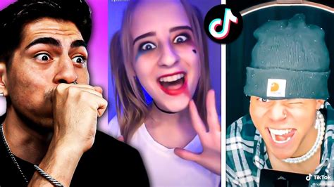 Reacting To My Friend S Cringe Tiktoks Youtube