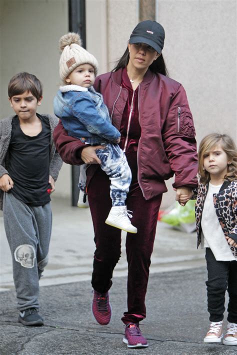 Kourtney Kardashian Family Photo