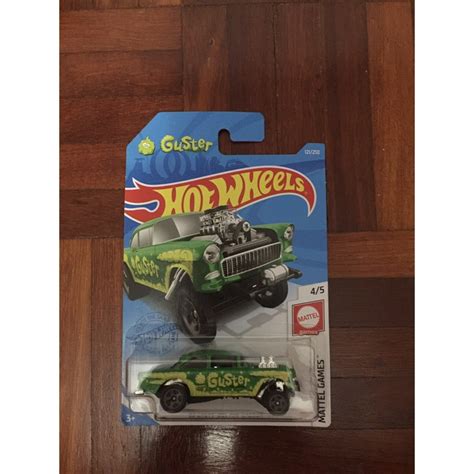 Hot Wheels Chevy Bel Air Gasser Green Colour Shopee Malaysia