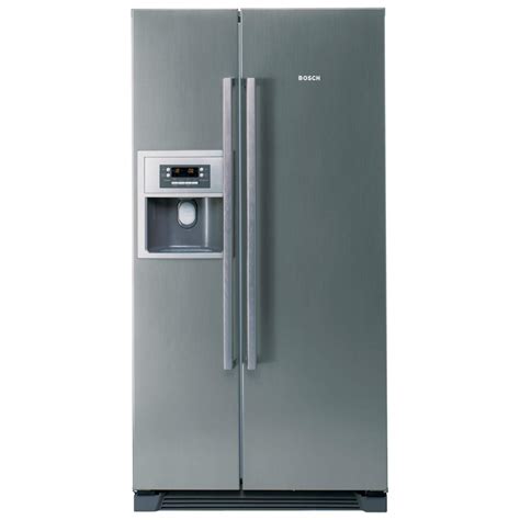 Bosch Kan58a45g Side By Side American Fridge Freezer With Ice And Water Dispenser Inox Look