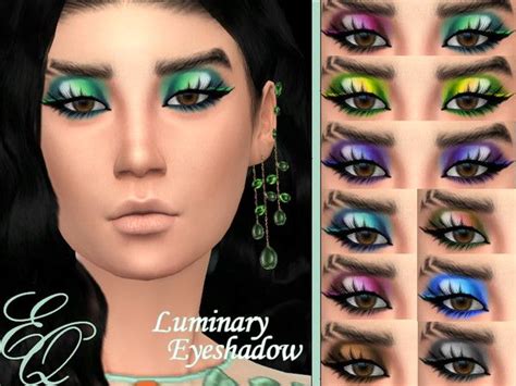 Evilquinzel S Luminary Eyeshadow In Eyeshadow Makeup Cc Luminary