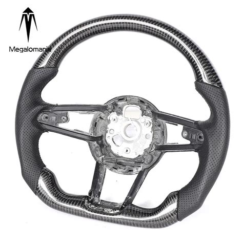 Carbon Fiber Steering Wheel For Audi TT R8 TTRS TTS MK2 MK3 Afrimart