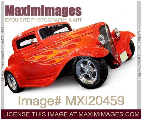 Photo of Hot Rod Ford Coupe 1932 custom vintage car | Stock Image MXI20459