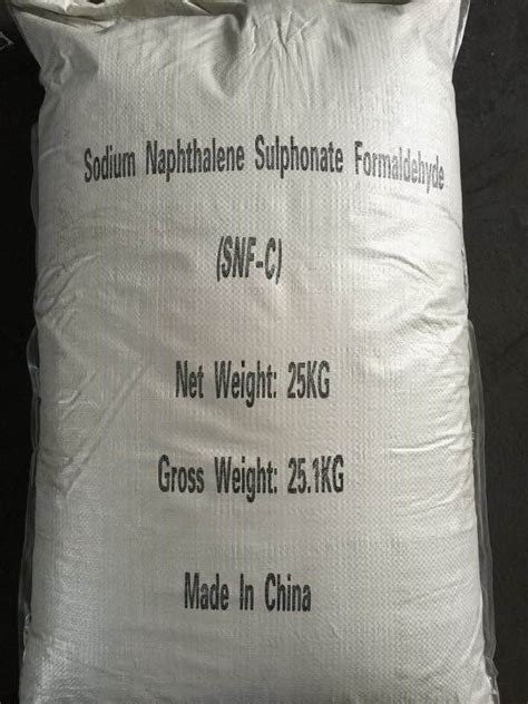 China Sodium Naphthalene Sulfonate Formaldehyde SNF C Manufacturer And