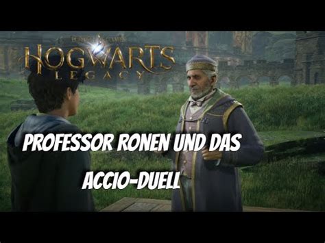 Hogwarts Legacy Professor Ronen Und Das Accio Duell YouTube