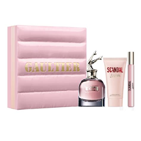 Jean Paul Gaultier Scandal Set 80ml Edp 75ml Body Lotion 10ml Edp Mini Parfem Mist Parfumerija