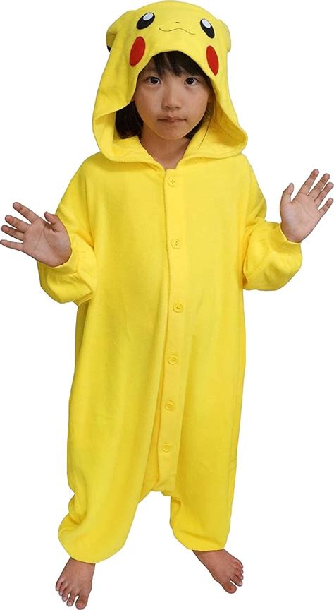 Pikachu Onesie Costume Pajamas For Adults Teens Halloween Outfit