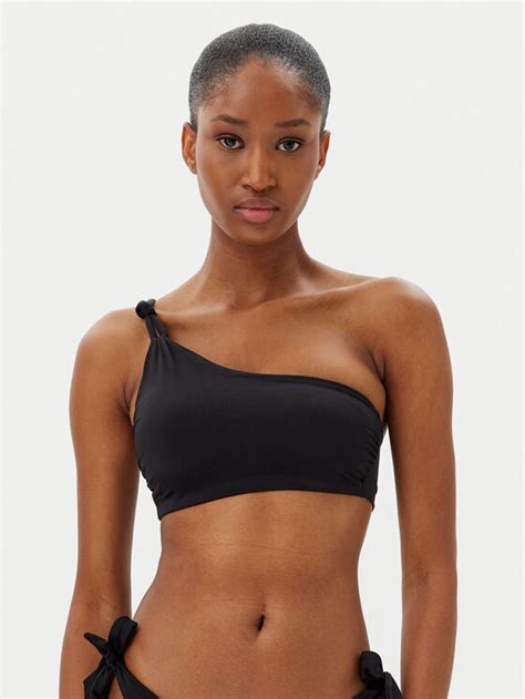 Max Mara Beachwear Góra od bikini Alisia 2516821019 Czarny Modivo pl