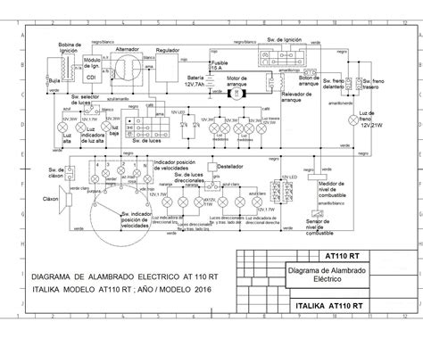 Diagrama Electrico De Moto Italika Ft Clasica Moto Itali