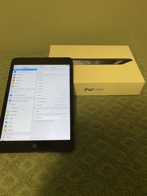 Apple Ipad Mini St Gen Gb Wi Fi In Black Slate Ca