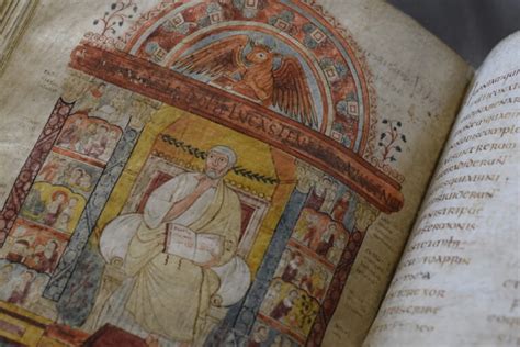 Augustine Gospels From Corpus To Be Used In The Kings Coronation