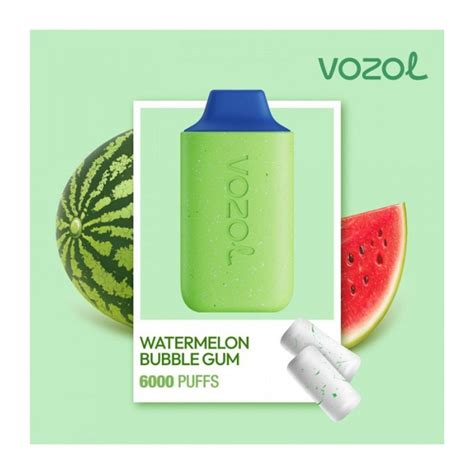 Vozol Star Kit Watermelon Bubble Gum 6000 Puff