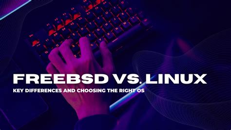 Freebsd Vs Linux Key Differences And Choosing The Right Os