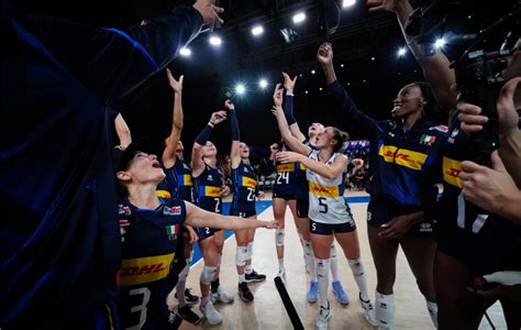 Azzurre Seconde Nel Ranking FIVB Saranno Terza Testa Di Serie Nel