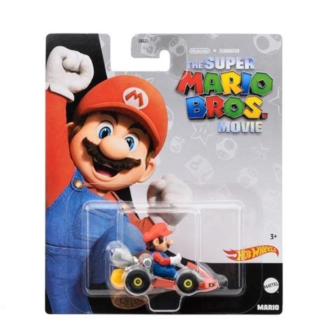 Hot Wheels The Super Mario Bros Movie Model Car Shopee Singapore