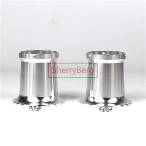 SherryBerg Pair Carburettor Carby 3 Velocity Stack For Keihin Mikuni