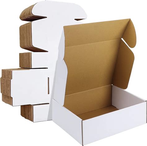 Horlimer X X Inches Shipping Boxes Set Of White Corrugated