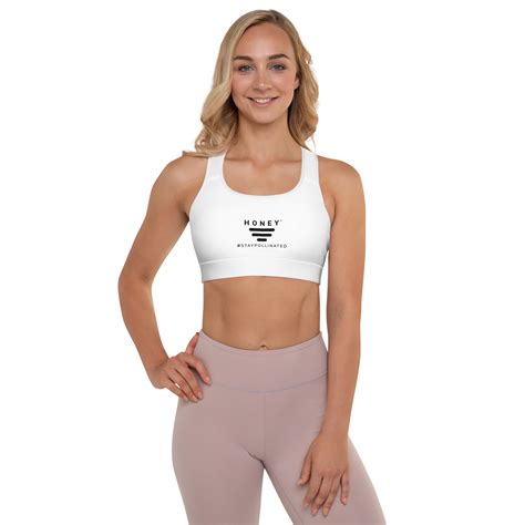 Padded Sports Bra Honey Brands