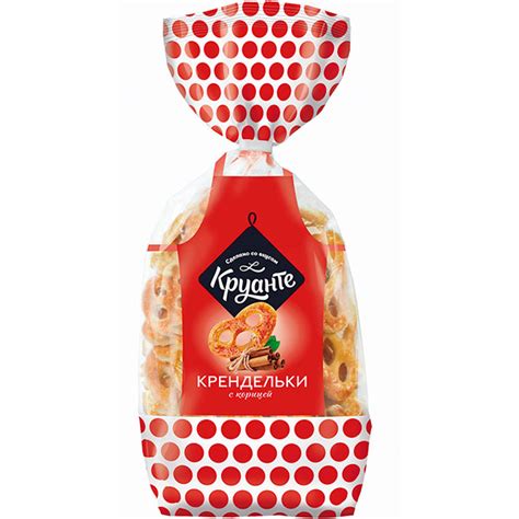 Печенье Круанте Крендельки с корицей слоеные 215 гр - купить продукты ...