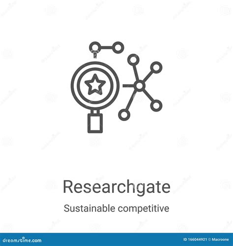 Researchgate Icon Vector from Sustainable Competitive Advantage ...