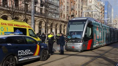 Se Reanuda La Circulaci N Del Tranv A De Zaragoza Tras El Atropello En