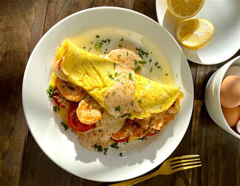 “By the Dock” Seafood Omelette | Louisiana Egg Commission