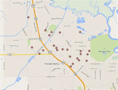 Maps Show More Than 1250 Local Sex Offenders