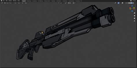 Artstation Anime Style Sci Fi Weapons Pack Resources