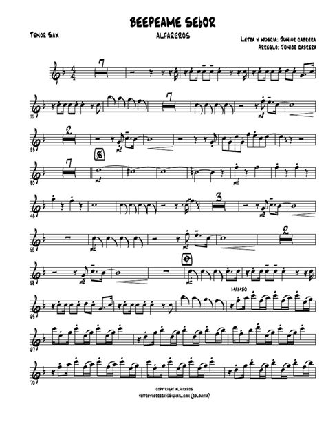 Tenor Sax | PDF