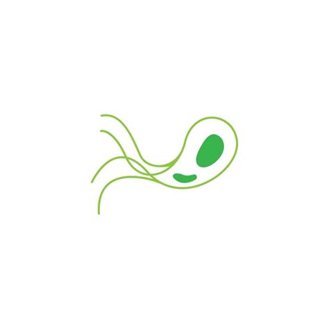 Premium Vector Bacterial Probiotic Icon Vector Flat Design