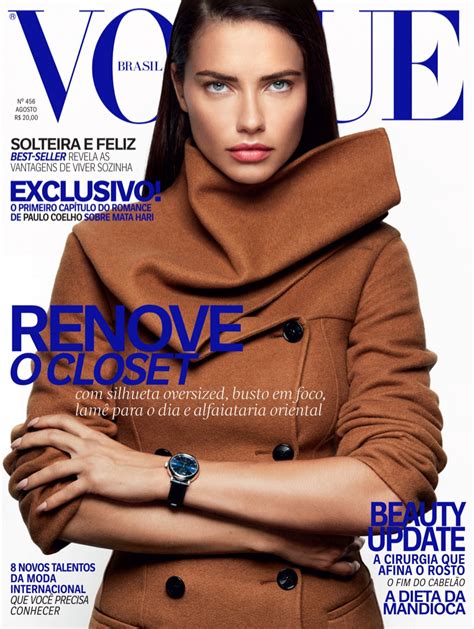 Adriana Lima Gets Into the Olympic Spirit for Vogue Brazil – Fashion ...