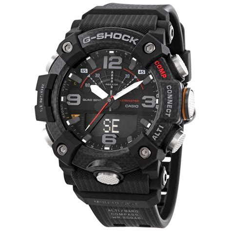 Casio Mens G Steel By G Shock Quartz Solar Watch With Resin Strap