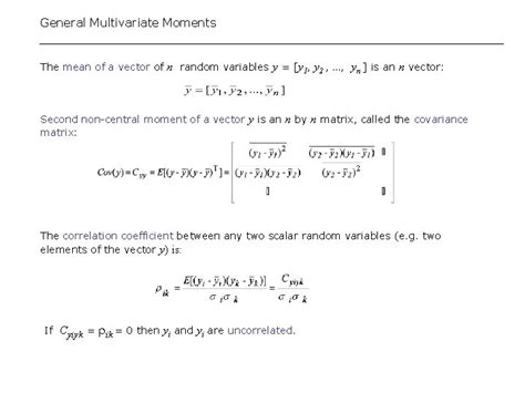 Lecture Ii2 Probability Review Lecture Outline Random Variables