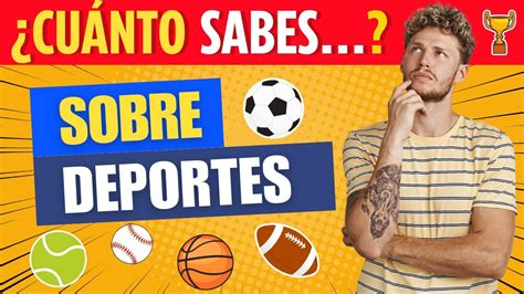 Cuánto sabes sobre DEPORTES QUIZ de DEPORTES Demuéstra