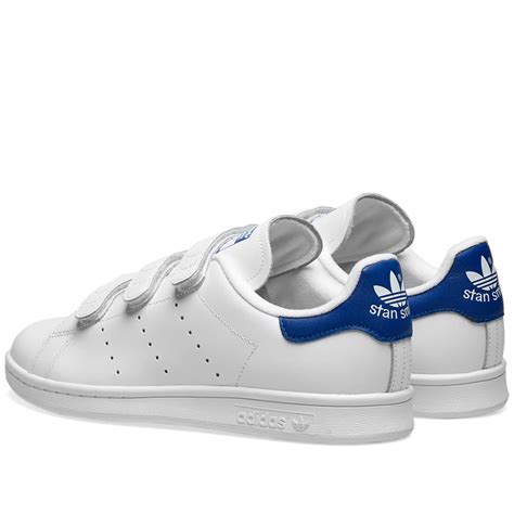 Adidas Stan Smith Cf White And Collegiate Royal End Us