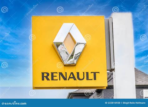 Renault Logo Editorial Stock Photo Image Of Service 222816938