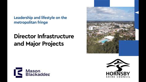 Hornsby Shire Council Director Infrastructure And Major Projects