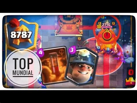 Clash Royale LLEGA FÁCIL AL TOP MUNDIAL CON ESTE MAZO MINER CONTROL