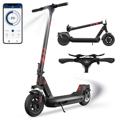 Iscooter I9MAX Electric Scooter Adult 500W Motor 10 Solid Tires 21 7