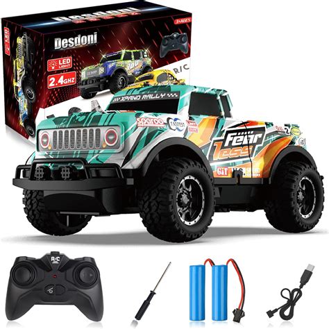 Amazon Desdoni Remote Control Car Light Up Rc Car Toys Ghz