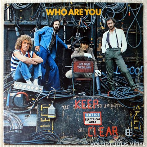 The Who ‎– Who Are You (1978) Vinyl – Voluptuous Vinyl Records