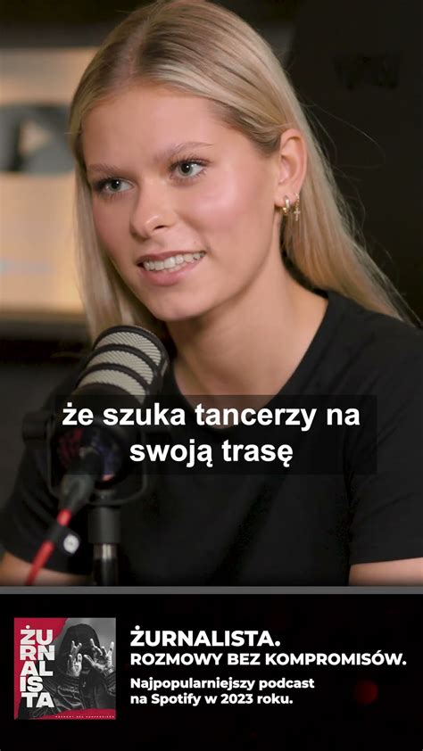 Julia Stawska O Zaproszeniu Od Madonny Youtube