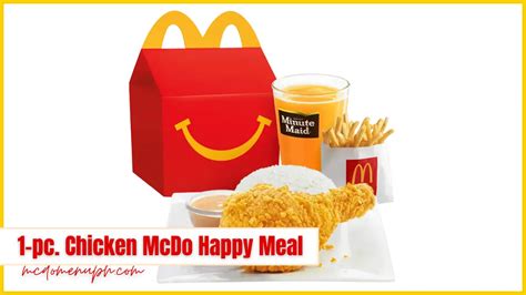 1-pc. Chicken McDo Happy Meal in Philippines 2024