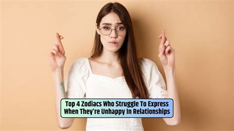 Top 4 Zodiacs Who Struggle To Express When Theyre Unhappy In Relationships