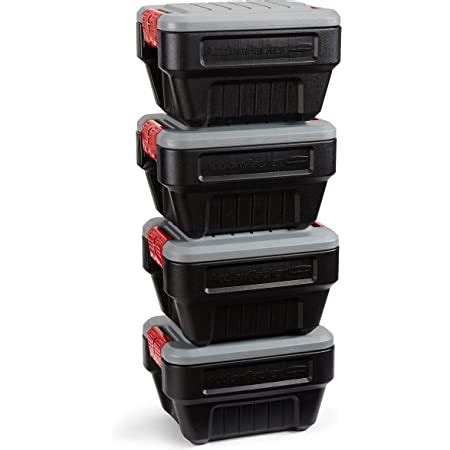 Amazon Rubbermaid Actionpacker Lockable Storage Box Gallon