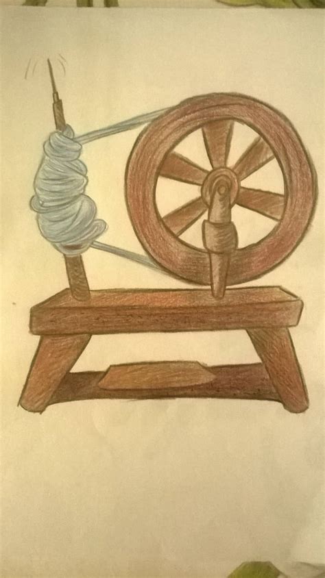 Spinning wheel of Sleeping Beauty by ALEXGARRIDO on DeviantArt