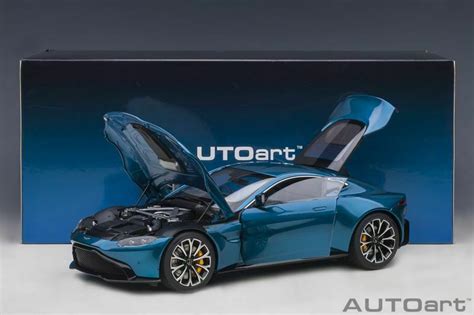 Modellbau Klar De Autoart Aston Martin Vantage Blue