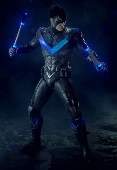 Batman Arkham Knight Nightwing Cosplay Costume Version 09 Cosplay House Nightwing